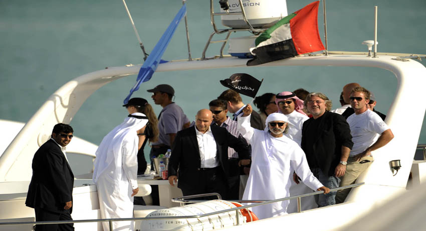 VVIPs Out On Abu Dhabi's Azure Waters