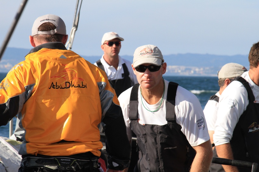 The crew onboard Azzam