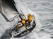 Azzam cuts her way through the ocean waves. Credit Paul Todd/Volvo Ocean Race