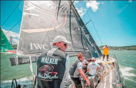 ABU DHABI EYES PODIUM GLORY IN TACTICAL VOLVO OCEAN RACE LEG 8                                                                                                                                                                                            