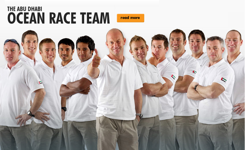 The Abu Dhabi Volvo Ocean Race Team