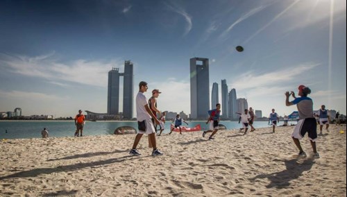Loads of fun was had on the beach - with a variety of activities - at the Destination Vilage.jpg