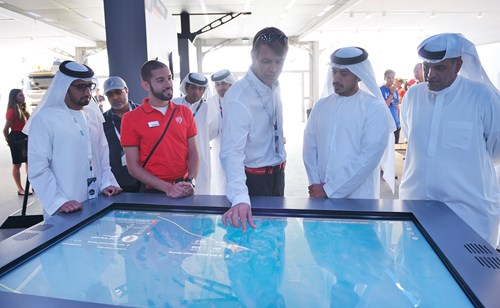 Sheikh Sultan Visits VOR Destination Village 2 - In the Photo also - VOR CEO.jpg