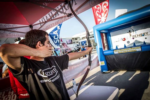 The fun of 'Soft' Archery was available to Destination Vilage visitors.jpg